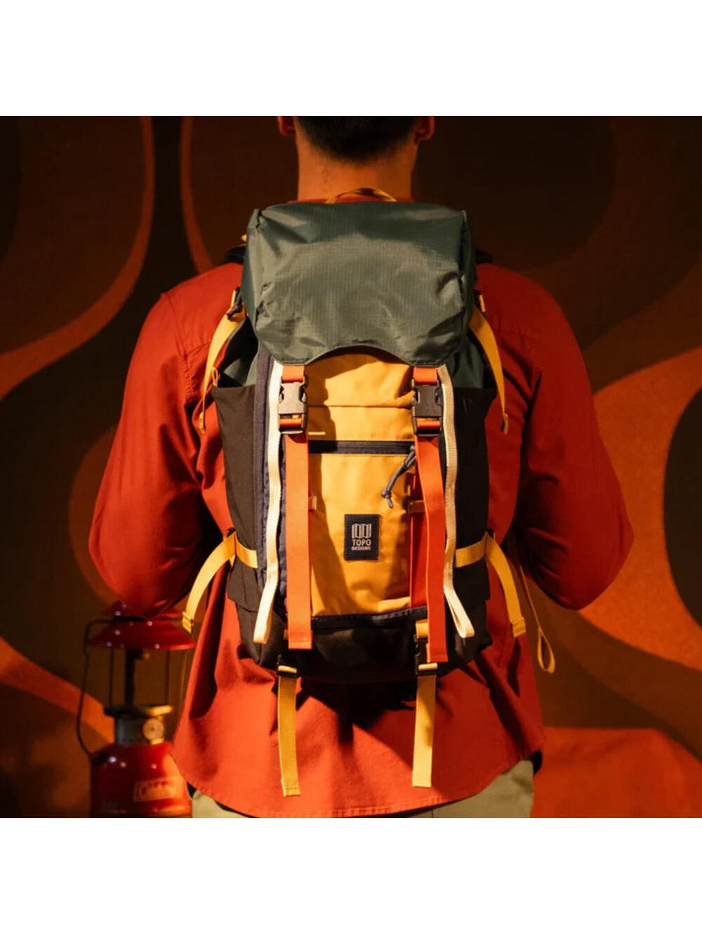 Topo Designs - Rover Trail Pack - Grid/Very Peri - Picture 5 of 5
